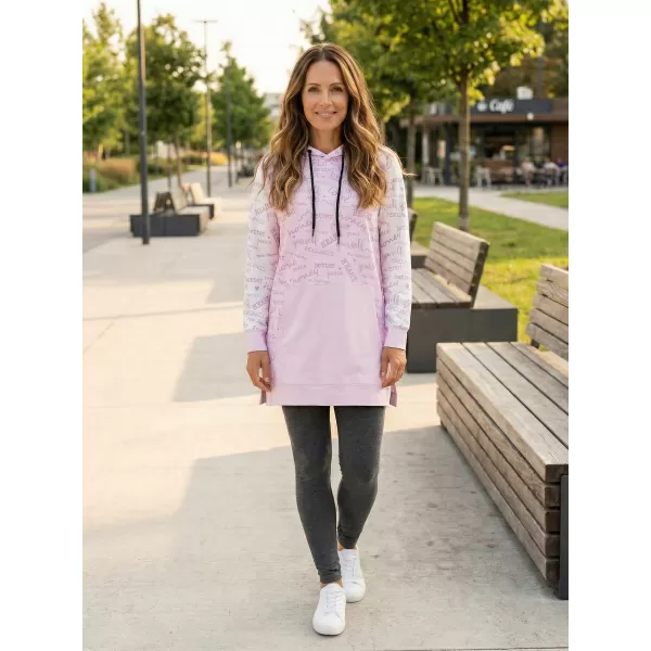  Premium cu hanorac funcțional pentru femei ALTISPORT VOJ/ALW067MI03 BABY PINK 