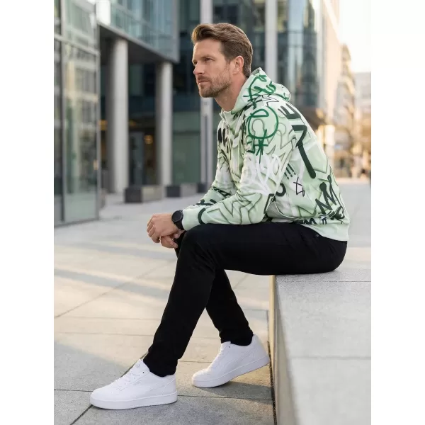  Panoul pentru bărbați pe Zip Premium ALTISPORT VOJ/ALM054MI02 VERDE 