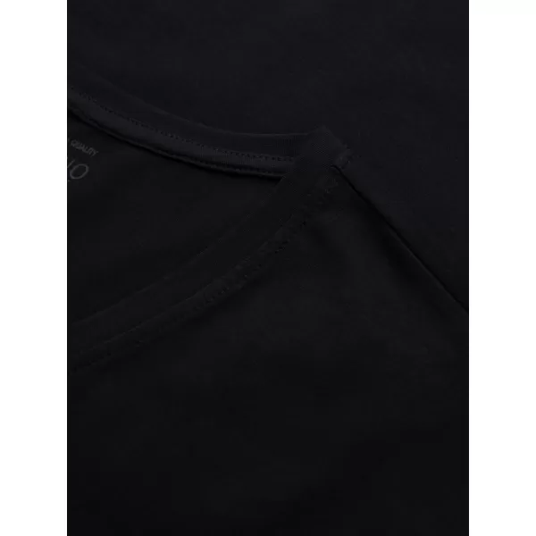  Cămaşă OMBRE OM-LSCL-0105 NEGRU 