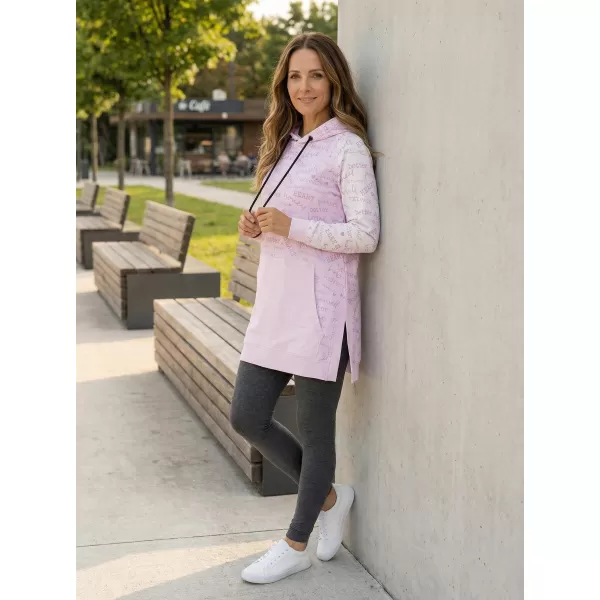  Premium cu hanorac funcțional pentru femei ALTISPORT VOJ/ALW067MI03 BABY PINK 