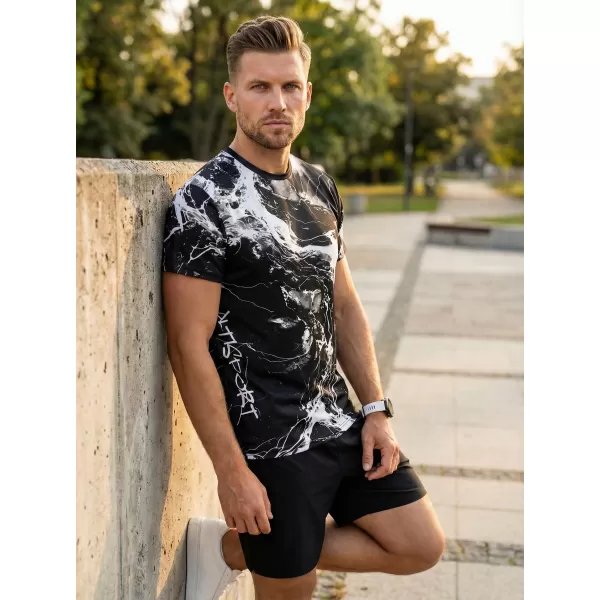  Premium funcțional pentru bărbați ALTISPORT VOJ/ALM071TR01 ALB -NEGRU 