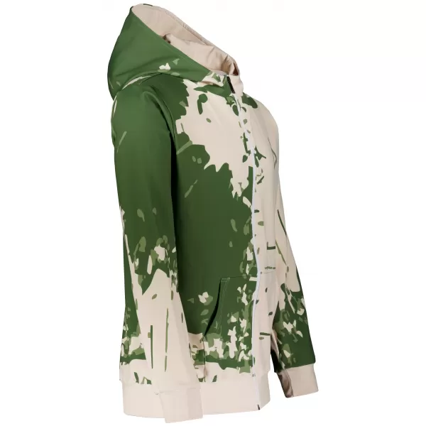  Panoul pentru bărbați pe Zip Premium ALTISPORT VOJ/ALM057MI02 VERDE 