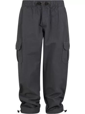 Pantaloni pentru copii URBAN CLASSICS UCK7221 PIATRĂ ÎNTUNECATĂ