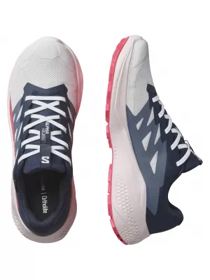 Pantofi de dama SALOMON ALPHAGLIDE GTX W L47802300 ROCĂ LUNARĂ/NOPȚI ALBASTRE/ROȘU ROȘU