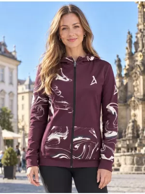 Panoul pentru femei pe Zip Premium ALTISPORT VOJ/ALW064MI02 MINEREU