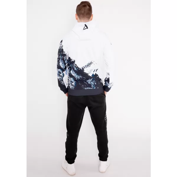 Panoul pentru bărbați pe Zip Premium ALTISPORT VOJ/ALM059MI02 ALB 