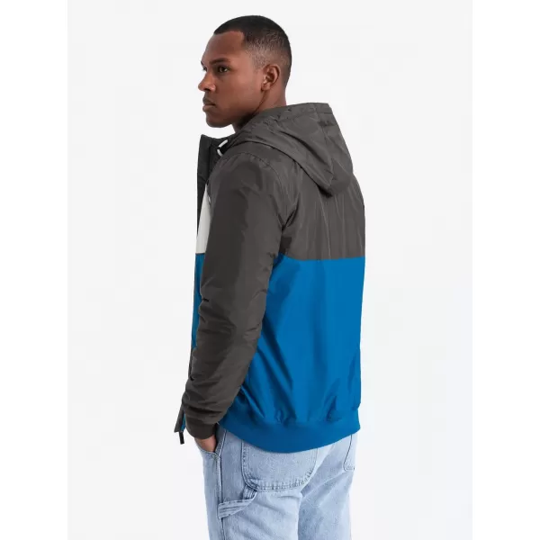 Sacou OMBRE C447 ALBASTRU/ALB/ALBASTRU BLEUMARIN 
