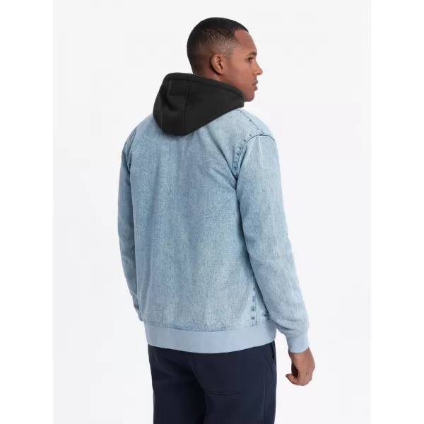  Sacou OMBRE OM-JADJ-0163 ALBASTRU DESCHIS 
