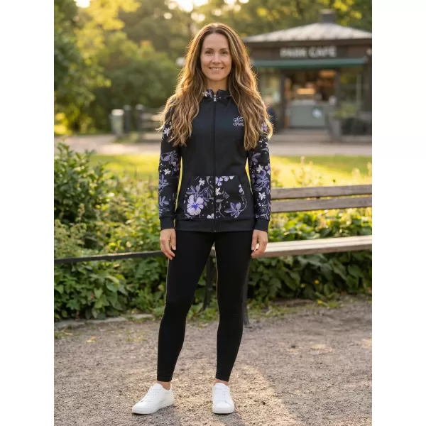  Panoul pentru femei pe Zip Premium ALTISPORT VOJ/ALW063MI02 NEGRU 