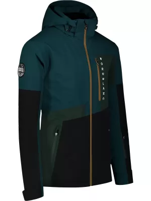 Jachetă de schi pentru bărbați NORDBLANC SLED NBWJM8123 VERDE ÎNCHIS