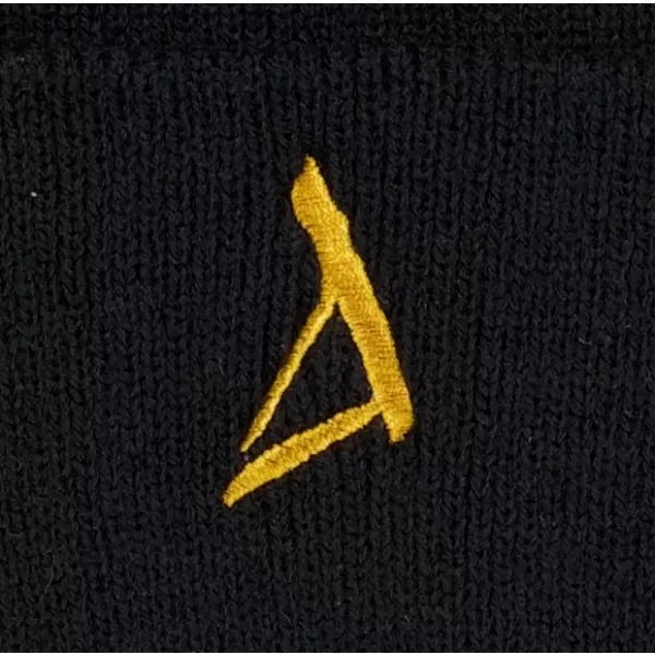  Pălărie de iarnă ALTISPORT ALU002315 NEGRU -GOLD 