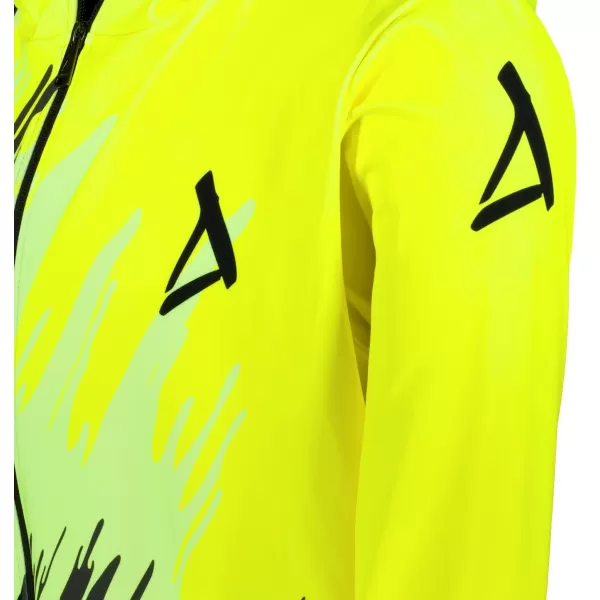  Panoul pentru bărbați pe Zip Premium ALTISPORT VOJ/ALM006MI02 NEGRU -YELLOW 