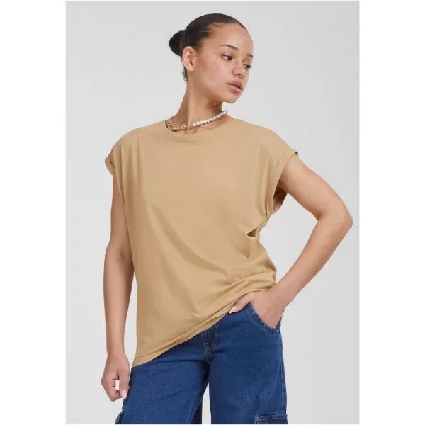  Cămaşă URBAN CLASSICS TB771 UNIUNE BEIGE 