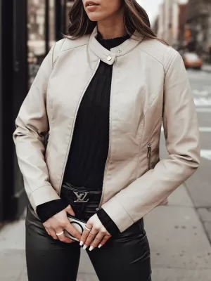 Geacă pentru doamne DSTREET TY4744 BEJ