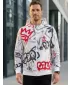 Panoul pentru bărbați pe Zip Premium ALTISPORT VOJ/ALM054MI02 GRI -RED