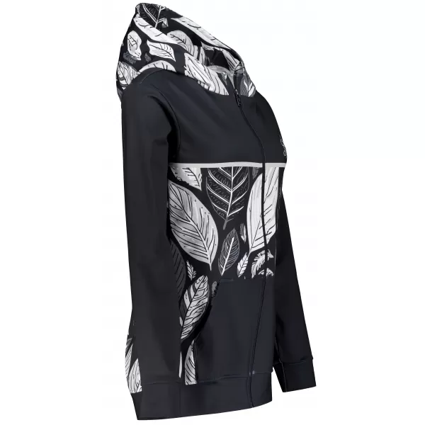  Panoul pentru femei pe Zip Premium ALTISPORT VOJ/ALW061MI02 ALB -NEGRU 