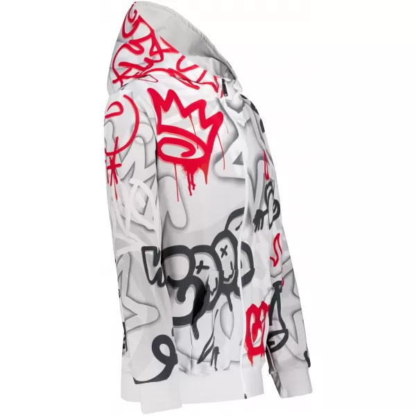  Panoul pentru bărbați pe Zip Premium ALTISPORT VOJ/ALM054MI02 GRI -RED 
