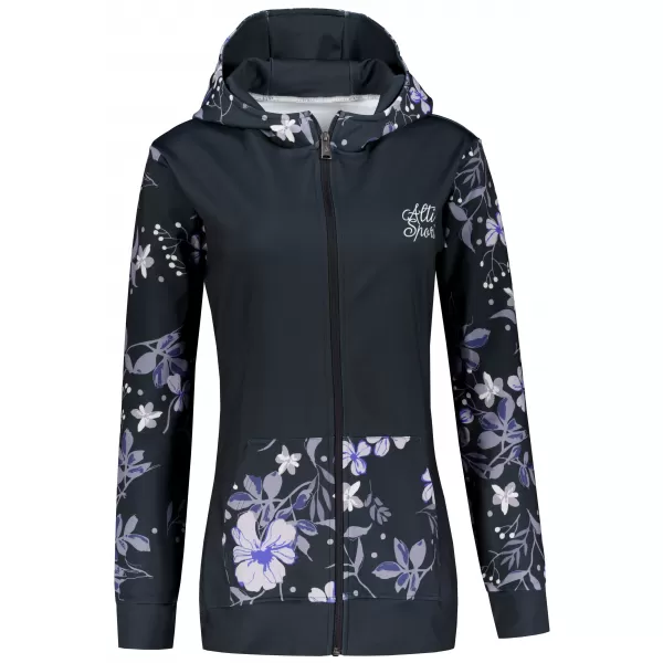 Panoul pentru femei pe Zip Premium ALTISPORT VOJ/ALW063MI02 NEGRU 