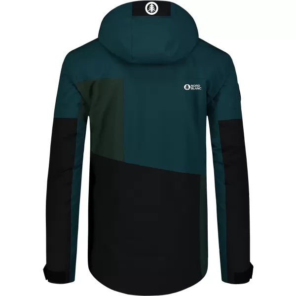  Jachetă de schi pentru bărbați NORDBLANC SLED NBWJM8123 VERDE ÎNCHIS 