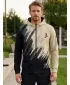 Panoul pentru bărbați pe Zip Premium ALTISPORT VOJ/ALM006MI02 NEGRU -BROWN