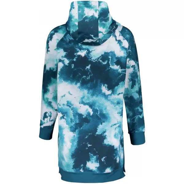  Premium cu hanorac funcțional pentru femei ALTISPORT VOJ/ALW066MI03 VERDE -BLUE 