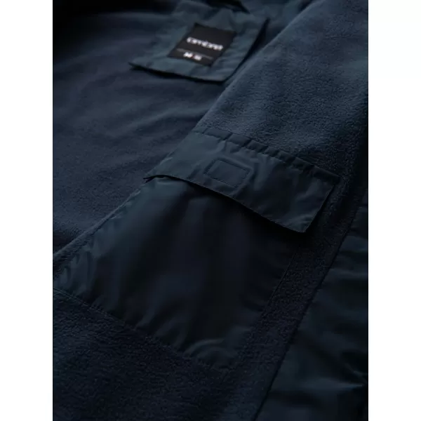  Sacou OMBRE C447 ALB/ALBASTRU BLEUMARIN/MARO 
