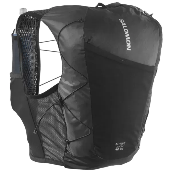  Rucsac de damă SALOMON ACTIVE SKIN 12 WOMEN SET LC2178600 NEGRU/METAL 