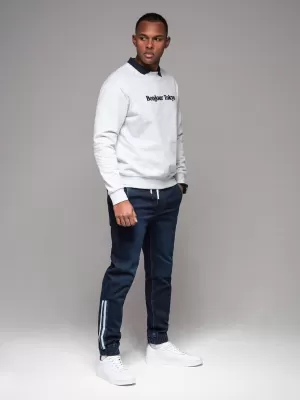 Pantaloni OMBRE OM-PADJ-0156 ALBASTRU ÎNCHIS