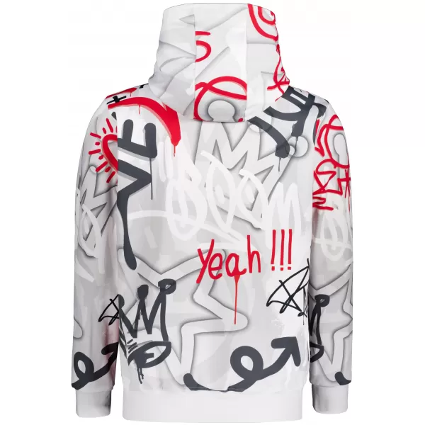 Panoul pentru bărbați pe Zip Premium ALTISPORT VOJ/ALM054MI02 GRI -RED 