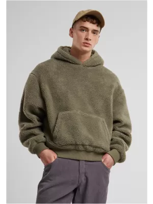 Hanorac pentru bărbați URBAN CLASSICS TB7265 VERDE PAL