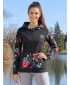 Panoul pentru femei pe Zip Premium ALTISPORT VOJ/ALW063MI02 NEGRU -GREEN