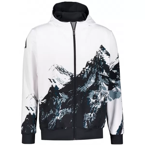  Panoul pentru bărbați pe Zip Premium ALTISPORT VOJ/ALM059MI02 ALB 