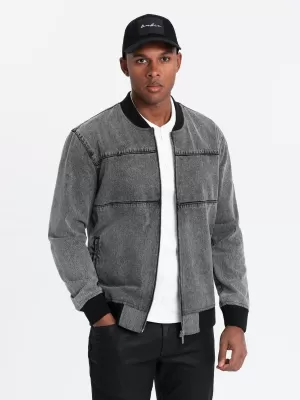 Sacou OMBRE OM-JADJ-0163 GRI