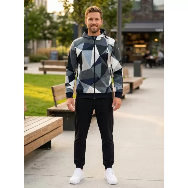  Panoul pentru bărbați pe Zip Premium ALTISPORT VOJ/ALM007MI02 GRI 