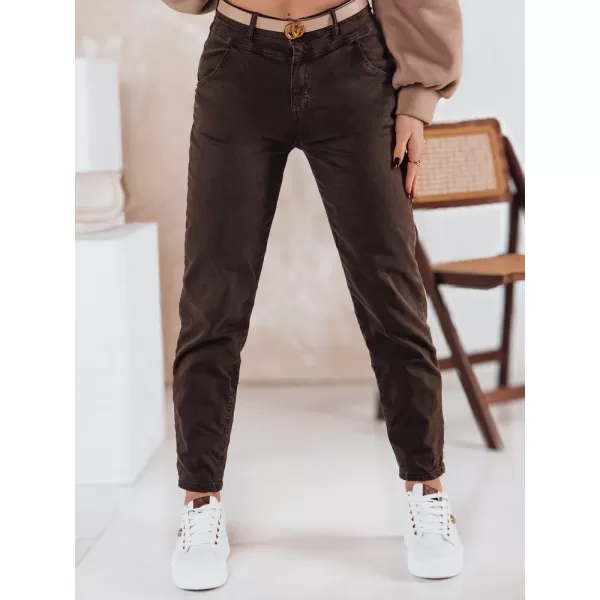  Pantalonii pentru doamne DSTREET UY2393 CARAMEL 