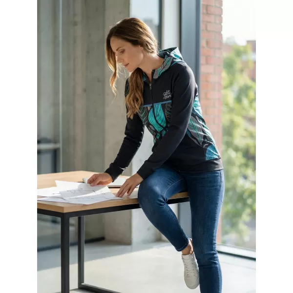 Panoul pentru femei pe Zip Premium ALTISPORT VOJ/ALW061MI02 ALBASTRU 