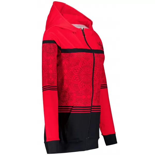  Panoul pentru femei pe Zip Premium ALTISPORT VOJ/ALW023MI02 ROŞU 