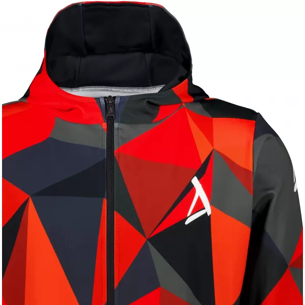 Panoul pentru bărbați pe Zip Premium ALTISPORT VOJ/ALM007MI02 ROŞU 