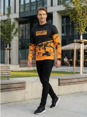 Premium ALTISPORT VOJ/ALM068MI01 NEGRU -YELLOW