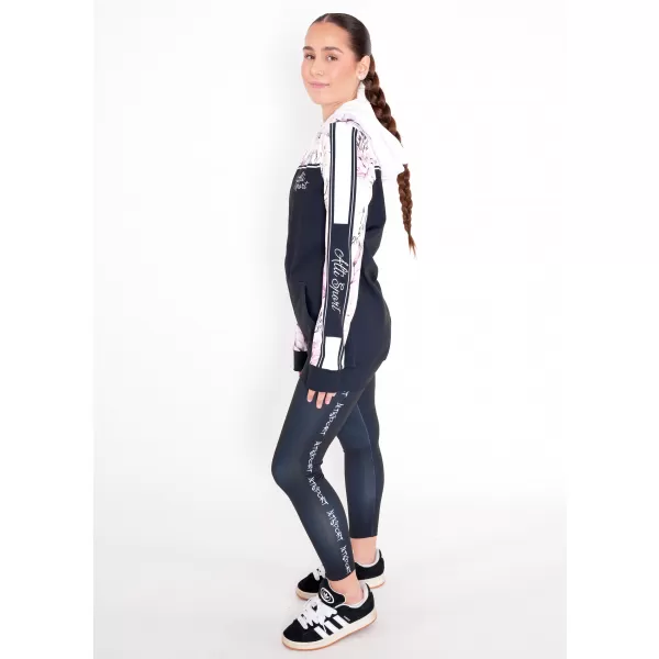  Panoul pentru femei pe Zip Premium ALTISPORT VOJ/ALW008MI02 NEGRU 