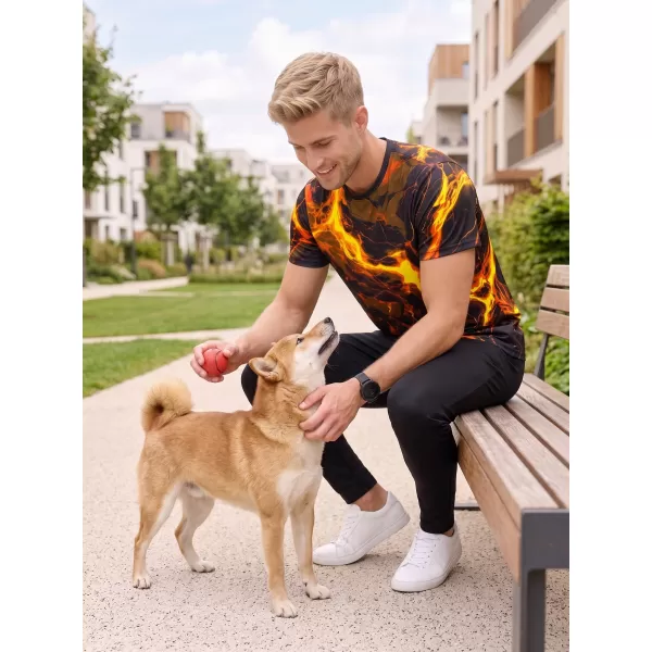  Premium funcțional pentru bărbați ALTISPORT VOJ/ALM071TR01 NEGRU -YELLOW 