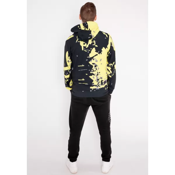  Panoul pentru bărbați pe Zip Premium ALTISPORT VOJ/ALM057MI02 GALBEN FLUO 