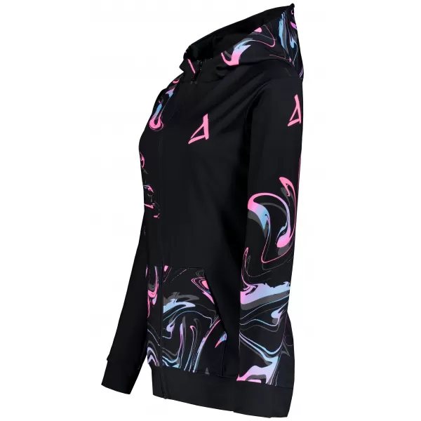  Panoul pentru femei pe Zip Premium ALTISPORT VOJ/ALW064MI02 NEGRU -PINK 