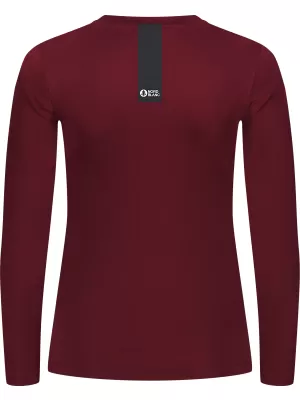 Cămașă funcțională feminină NORDBLANC SUCCESS NBSLF8030 BURGUNDIA