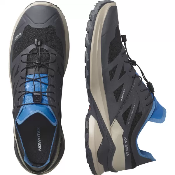  Pantofi pentru bărbați SALOMON XA META GTX MIF L47886900 NEGRU/OXFORD BRONZ/ALBASTRU FRANCEZ 
