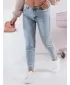 Pantalonii pentru doamne DSTREET UY2345 ALBASTRU DESCHIS