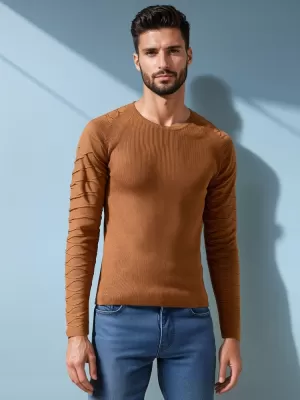 Pulover pentru bărbați DSTREET WX2289 CĂMILĂ
