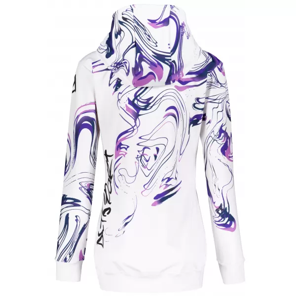  Panoul pentru femei pe Zip Premium ALTISPORT VOJ/ALW064MI02 ALB -VIOLET 
