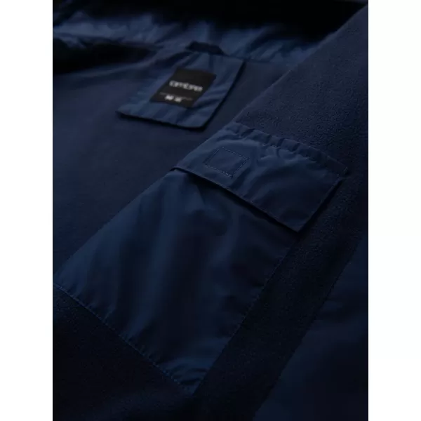  Sacou OMBRE C447 VERDE/ALB/ALBASTRU BLEUMARIN 