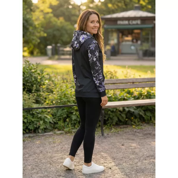  Panoul pentru femei pe Zip Premium ALTISPORT VOJ/ALW063MI02 NEGRU 
